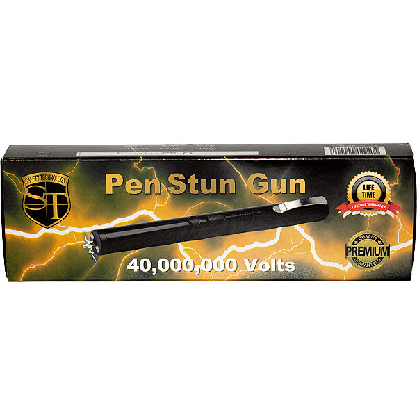 Pen Stun Gun with battery meter